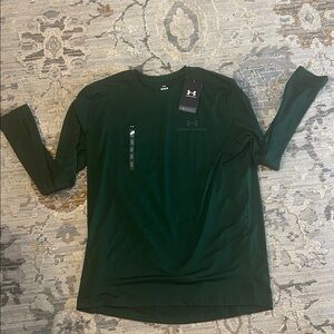 Under Armour Men's Dark Green Long Sleeve